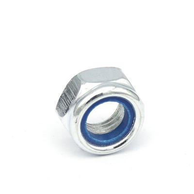 China Heavy Industry Hex Nut Manufacturer Factory Carbon Steel DIN985 Nylon M6 Lock Nut Hex Lock Nut for sale