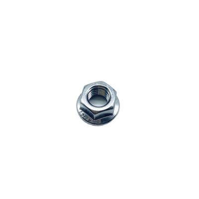 China Industry Fastener Factory Hex Nut Manufacturer General Steel Class 10 Galvanized Smooth Flange Nut DIN6923 for sale