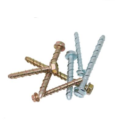 China Concrete Hex Flange Head Screw Masonry Bolt Cement Construction Anchor for sale