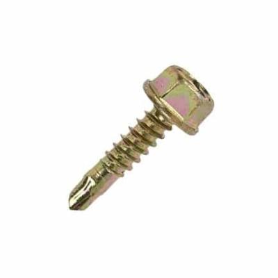 China High Quality Hex Head Zinc Plating Hex Head Self Drilling Screws For Metal Roofing Screws for sale