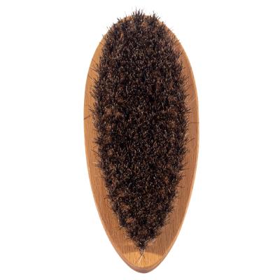 China Hot Sale Shaving Brush Beard Brush With Round Box Moq Low Beard Brush for sale