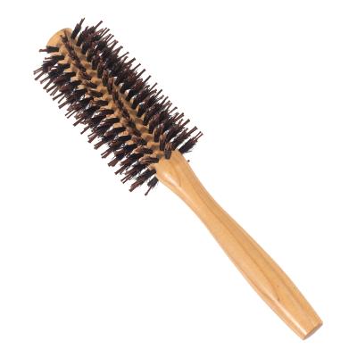 China Amazon Hot Selling Round Wooden Round Hair Brush for sale