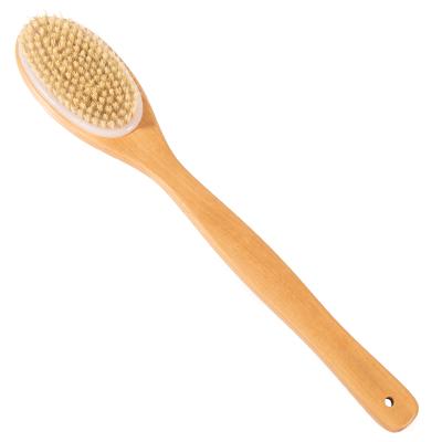 China All Natural Promotional Good Quality Bath Brush Personal Care Long Handle for sale