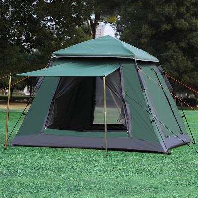 China Camouflage/Field Game Wholesale 3-4 People Fully Automatic Speed ​​Open Tents In Running Double Camping Tent Sun Tent for sale