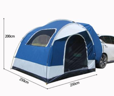 China Water Proof Double Awning Trunk Sunshade Outdoor Rear Multifunction Sunshade Double Awning Waterproof Tents for sale