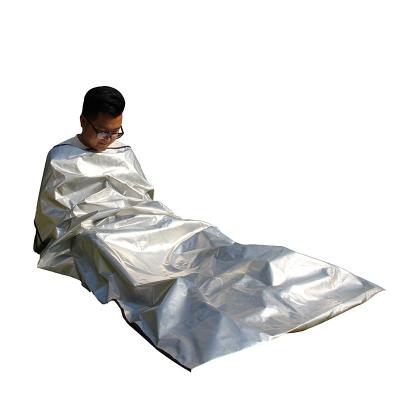 China Foldable Waterproof Sleeping Bag Outdoor Adult PE Insulation 4 Layer Sleeping Bag Emergency Dirty Sleeping Bag for sale