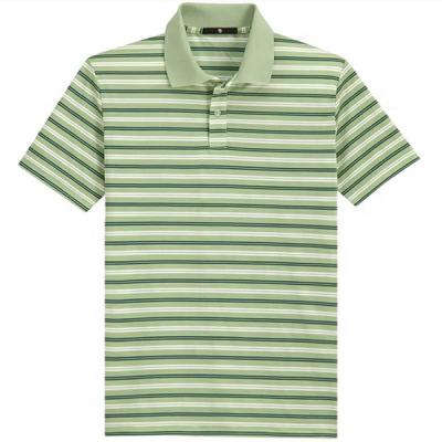 China Custom Anti-Wrinkle Classic Fit Tape Knit Polo Shirt For Men for sale