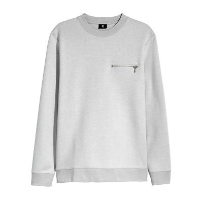 China Clothing Fasion Tagless Crewneck Pullover Anti-Shrink Simple Sweatshirt For Man for sale