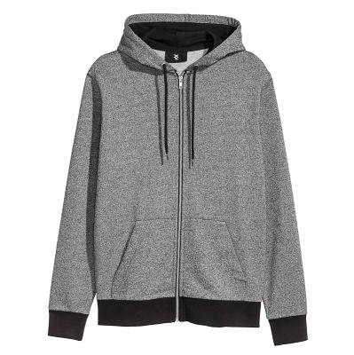 China Wholesale white XXXL high quality fashion anti-pilling multicolor zipper hoodie for men for sale