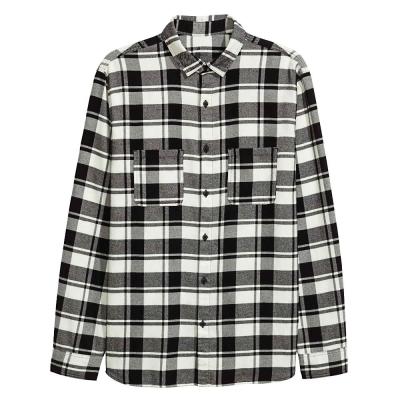 China Anti-pilling casual funky flannel check shirt for men for sale