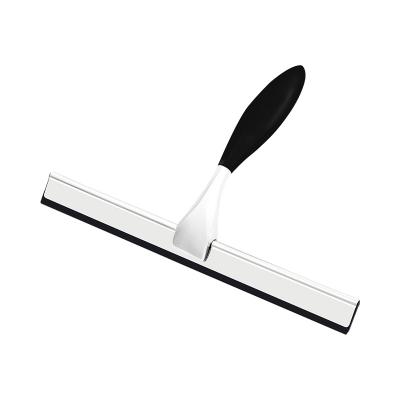 China BOOMJOY Sustainable Black Stainless Shower Squeegee For Bathroom for sale