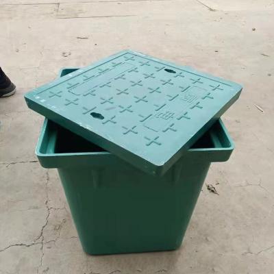 China Modern square SMC Integrated threading well included weak current well cover for sale