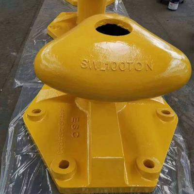 China Cast Iron Mooring Pillar Mooring Bollard / Cast Iron Wharf Cast Steel High Strength Marine Bollard for sale