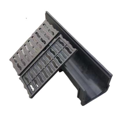 China Modern Composite Gutter Treatment Sewage System Heavy Duty U Shaped Drainage Ditch for sale