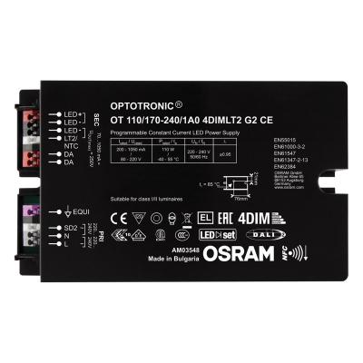 China Wholesale AMS-OSRAM Dimming LED Driver OT 110/170-240/1A0 4DIMLT2 G2 CE 20W 40W 70W 110W 160W DALI OT 165/170-240/1A0 4DIMLT2 G2 CE for sale