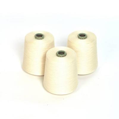 China Sustainable good quality pure and undyed grade a spun silk 60nm/2 yarn for kintting for sale