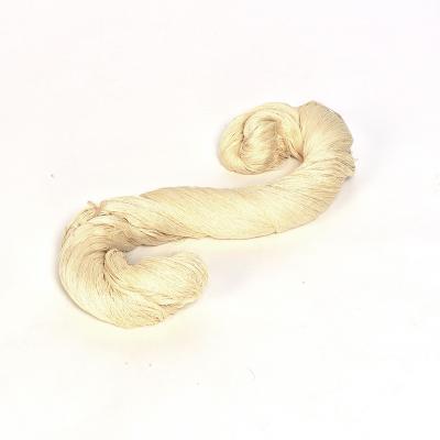 China Sustainable Undyed Grade Super Mulberry 60nm/2 Spun Silk Yarn for sale