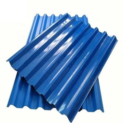 China Other Metal Building Materials Color Coating Pre-Gripped Corrugated Steel Roof Tile for sale