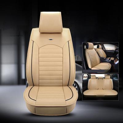 China Custom business logo full set car seat cover 2022/OEM universal luxury car seat covers new luxury car seat cover for sale