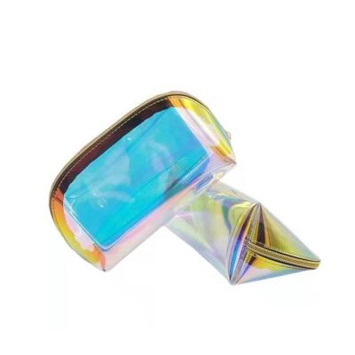 China TPU-Hologramm-Make-upkit bags fashionable transparent cosmetic-Beutel zu verkaufen