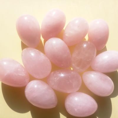 China China Best-price chakra chakra healing Rose quartz yoni / meditation eggs for sale