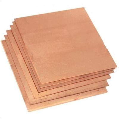 China Industry Copper Plate 3mm C51000 C11000 Sheet For Refrigerator Air Conditioning for sale