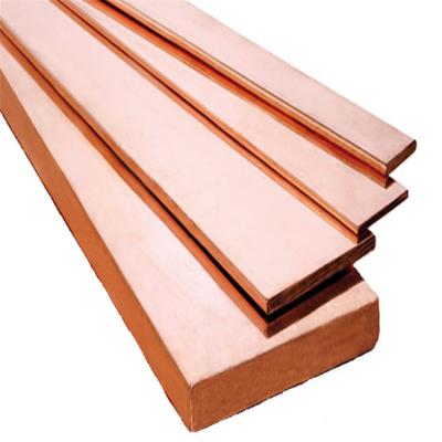 China Industry High Conductivity H90 Round Bar Flat Bar Copper Copper Bar for sale