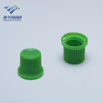 China Non Spill 2015 Food Grade Green Plastic Spout Cap Equipment for sale