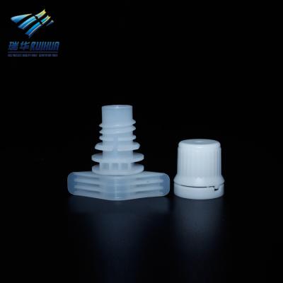 China Shantou Disposable Food Packaging Stand Up Plastic Bag Suction Spout And Cap for sale