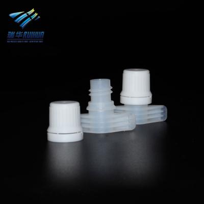 China Non Spill Easy-Open Jelly Pouch Plastic Spout For Automatic Filling Machine for sale