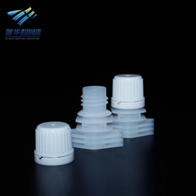 China Non Spill 12mm Screw Pile Proof Cap For Jelly Bag for sale