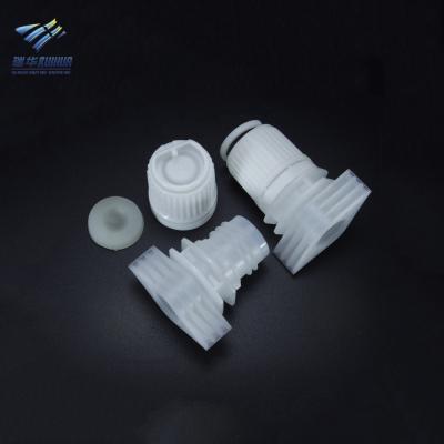 China 14mm Disposable Plastic Pour Spout For Medicine Pouch for sale