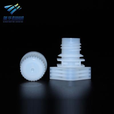 China Shantou factory disposable plastic liquid suction spout cap doypack pouch for sale