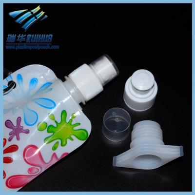 China 22mm Shantou Tote Plastic Water Bag Spout 40*38.25*32.4 for sale