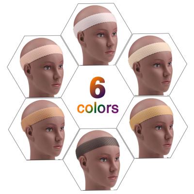 China Good Quality Non Slip Hair Hand Silicone Wig Band Silicone Wig Grip Black Beige Headband Non Slip Wigs Wear For Fix Wigs for sale