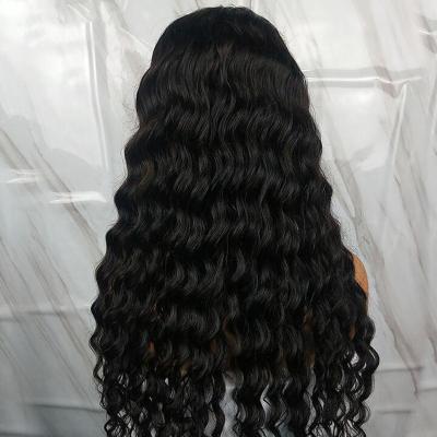 China Brazilian Loose Wave Cuticle Aligned Hair Wigs Vendors 26 Inch Raw Unprocessed Peruvian Virgin Loose Wave U Part Wigs for sale