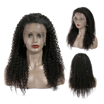 China Afro Kinky Curly Hair Afro Curly Hair Lace Front Wigs For Color Women Lace Front Wigs With Baby Hair Afro Curly Wigs for sale