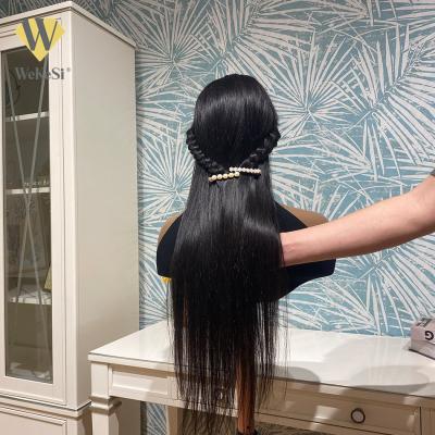 China Wholesale Cheap Brazilian Virgin Transparent Lace Front Human Hair Wigs Full HD Human Hair Wigs Body Wave Hair Front Wigs For Black Woman for sale