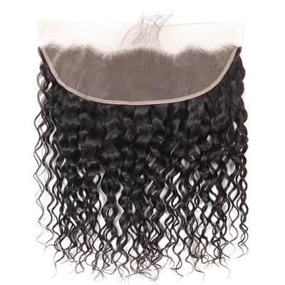 China Virgin Remy Human Hair Weave Closures Malaysian Silky Straight Virgin Malaysian Straight Low Wave Swiss Closure With Baby Hair for sale