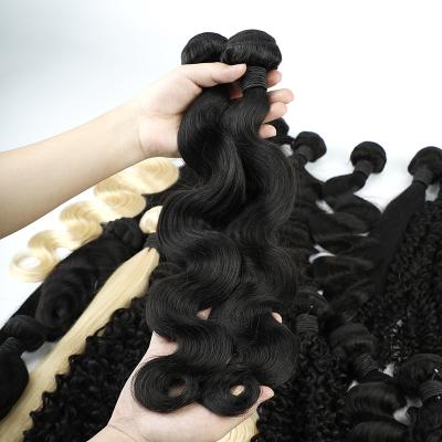 China Silky Straight Wave Cuticle Aligned Virgin Hair, Raw Brazilian Hair Dundles Bulk Deal, Unprocessed Virgin Hair Sellers for sale