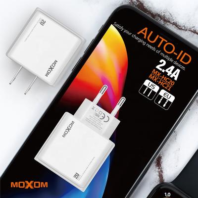 China US US Head Marked 12W EU USA Plug Charger Set With 5V 2.4A Mini USB Cable Charger Wall Charger For iPhone X/8/7/plus for sale