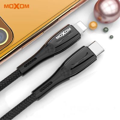 China For iOSPD Cable Charging Durable Fast Charging Type-C To Light Up PD Charger Data Cable 100cm USB Cable For iPhone 8/X/XMAX/XR By MOXOM for sale