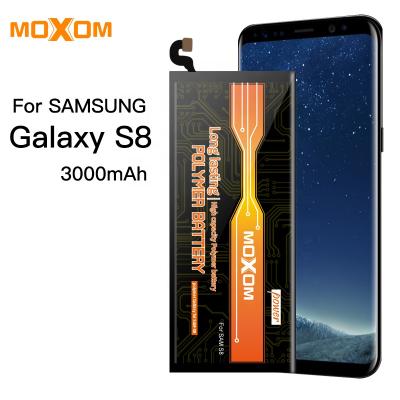 China Long Battery Recharged Battery Life 3000 mAh Recharge S8 Battery 3.7V Mobile Batteries For Samsung Galaxy S8 for sale