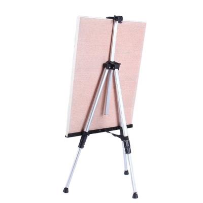 China HAITU Folding Easel Portable Art Easel HAITU Aluminum Alloy Tripod Metal Art Painting Extendable Easels 155/165cm for sale