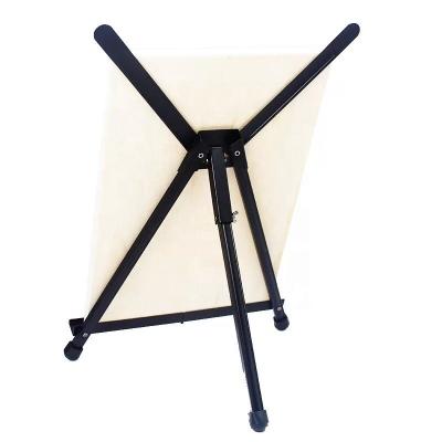 China Easel HAITU Feature Art Canvas Painting Table Easel 49cm Europe Mini Regional Metal Small Size for sale