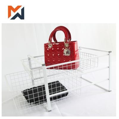 China Fashionable and Hot Viable Sale Metal Storage Basket Rack for sale