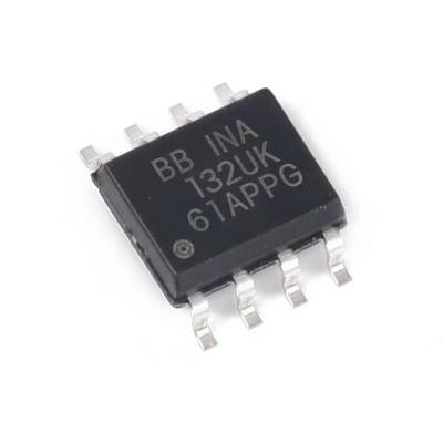 China New standard original single-supply SOP8 differential amplifier chip INA132UK for sale