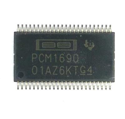 China Standard original authentic digital to analog conversion IC chip screen printed PCM1690 patch TSSOP-48 PCM1690DCAR for sale