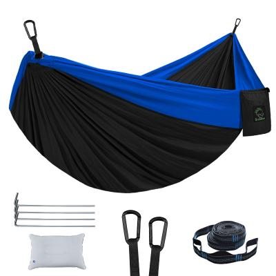 China Outdoor Camping Hammock Parachute Fabric Nylon Hammock Adult Portable Single Grassman Amazone Double Hammock for sale