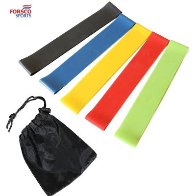 China Yoga Exercise 5 Levels Latex Resistance Bands In Strength Training Fitness Pull Up To Strengthen Muscle for sale